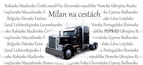 Hrnček pre vodiča kamiónu s menom